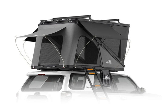 Alpine 51 Hardshell Rooftop Tent – Aluminum – 2 Person – Black – Compact Overland Design