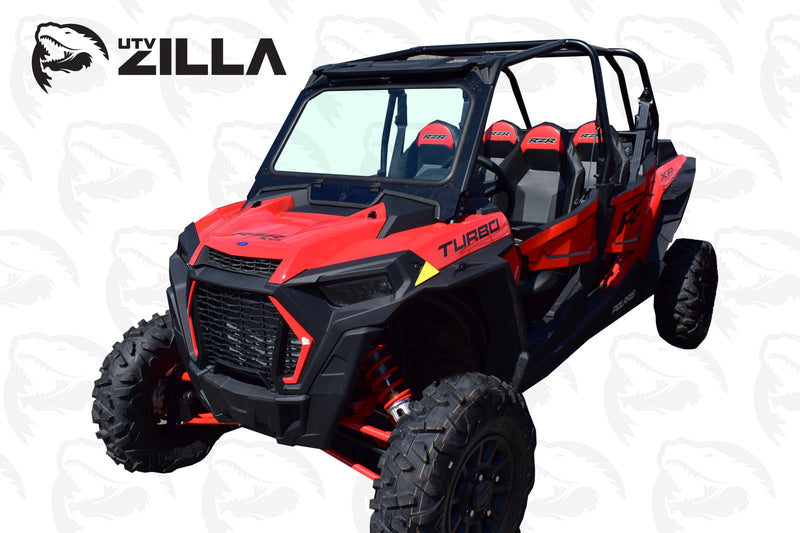 Load image into Gallery viewer, Black Vented Glass Windshield for 2019 RZR with Wiper
