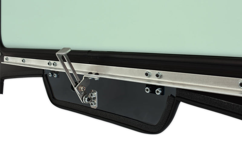 Load image into Gallery viewer, Black Vented Glass Windshield for Polaris RZR Turbo "S" Model with Wiper
