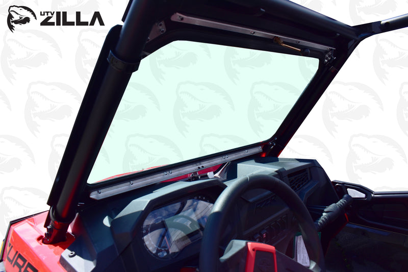Load image into Gallery viewer, Black Vented Glass Windshield for 2019 RZR with Wiper
