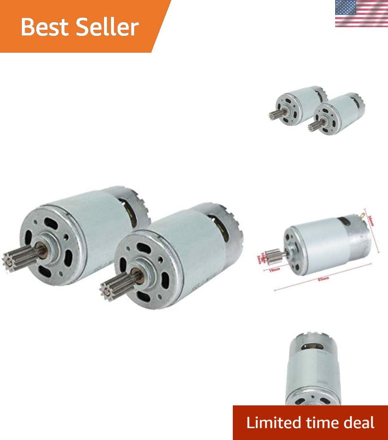 Load image into Gallery viewer, 24V RS550 Electric Motors for Kids&#39; Ride-On Toys – 2 Pack
