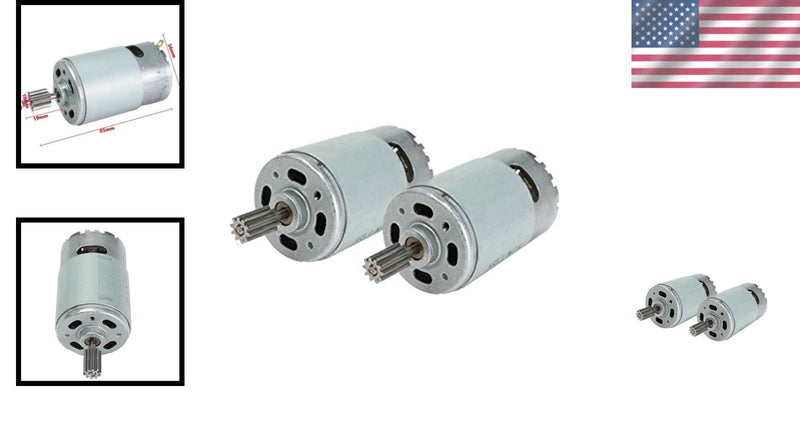 Load image into Gallery viewer, 24V RS550 Electric Motors for Kids&#39; Ride-On Toys – 2 Pack
