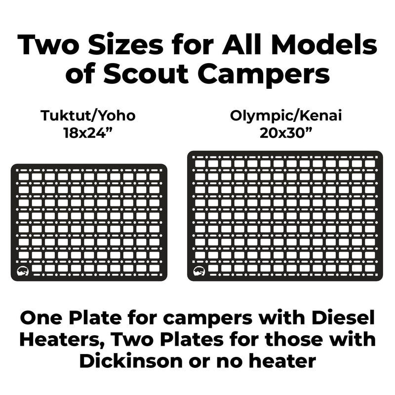 Load image into Gallery viewer, Scout Campers Rear Wall Mounting Plate
