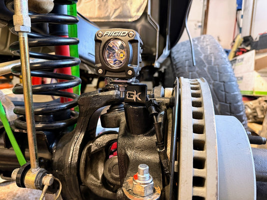 Dana/Spicer "Ultimate Dana 60" Steerable Knuckle Pod Light Mounts