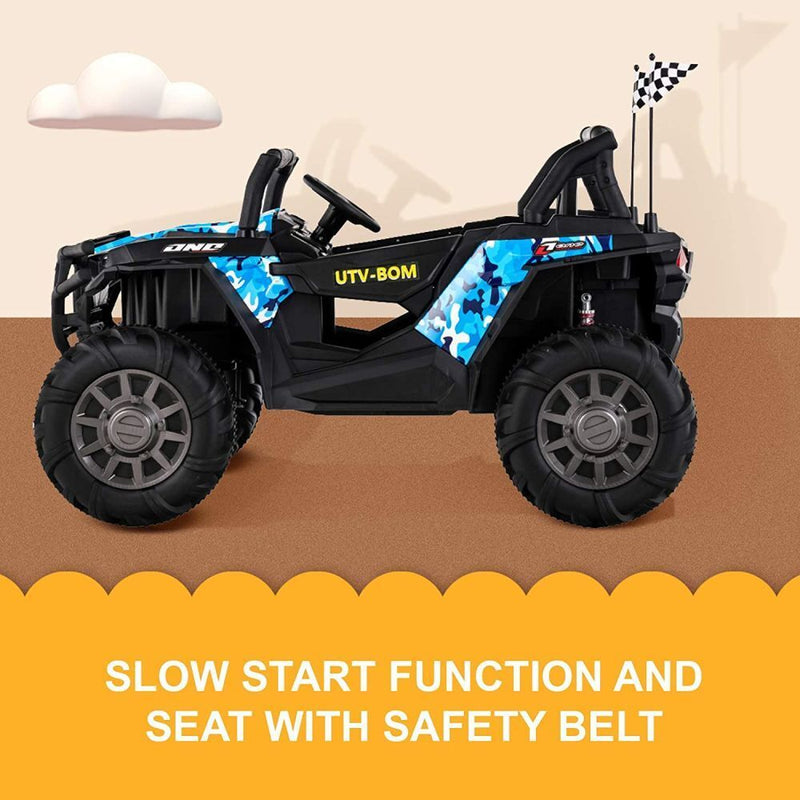 Load image into Gallery viewer, Uenjoy 12V Electric Off-Road UTV Ride-On Car for Two, Realistic Truck Design
