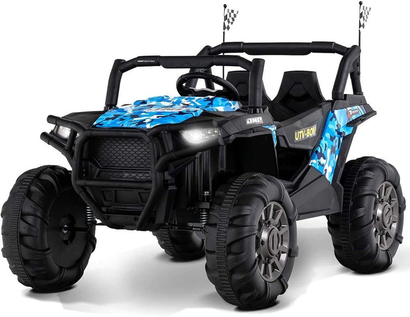 Load image into Gallery viewer, Uenjoy 12V Electric Off-Road UTV Ride-On Car for Two, Realistic Truck Design
