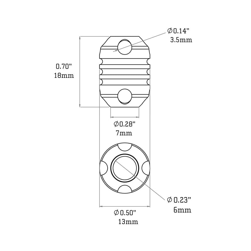 Load image into Gallery viewer, Ultem™ EDC Bead
