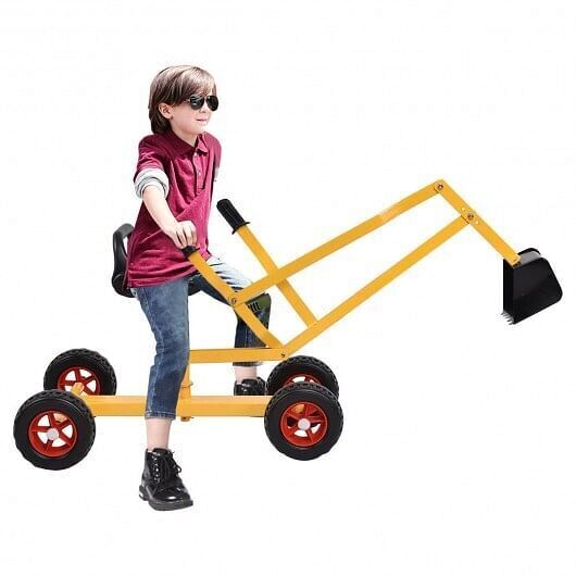 Load image into Gallery viewer, Ultimate 4-Wheel Excavator Sand Digger for Heavy-Duty Kid Playtime
