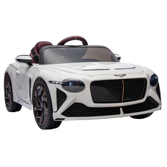 Ultimate Bentley Mulsanne 12V7A Kids Ride-On Car with 2.4G Remote Control for Parents - Upgraded Version