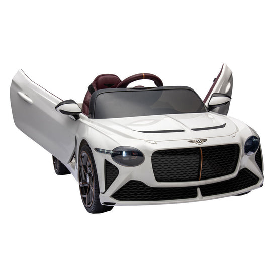 Ultimate Bentley Mulsanne 12V7A Kids Ride-On Car with 2.4G Remote Control for Parents - Upgraded Version