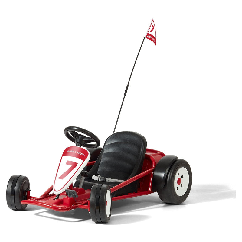 Load image into Gallery viewer, Go-Kart 24V Battery-Powered Ride-On Toy for Kids Ages 3-8 with 8mph Max Speed
