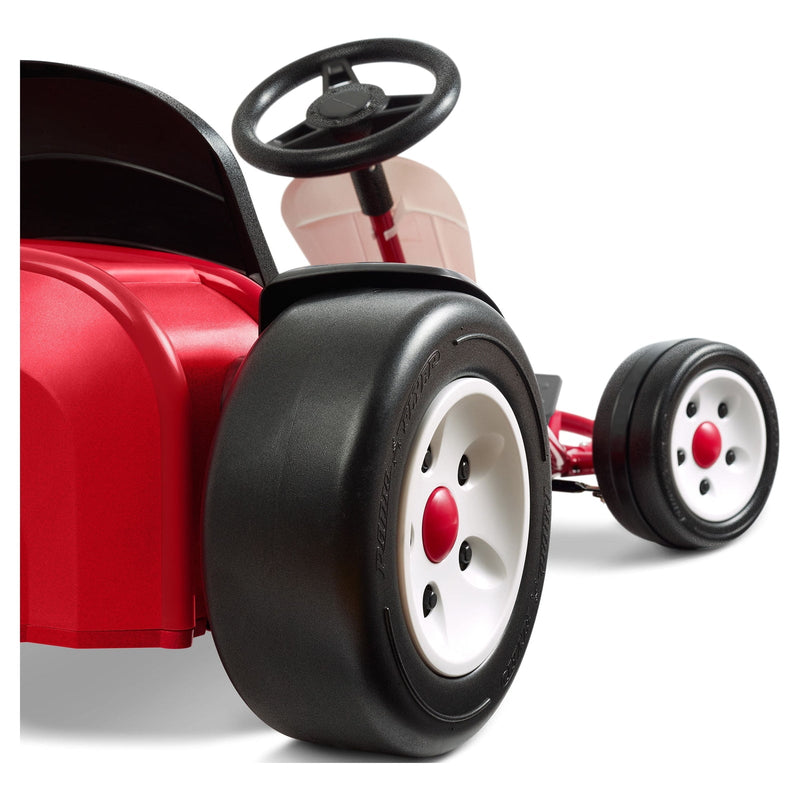 Load image into Gallery viewer, Go-Kart 24V Battery-Powered Ride-On Toy for Kids Ages 3-8 with 8mph Max Speed
