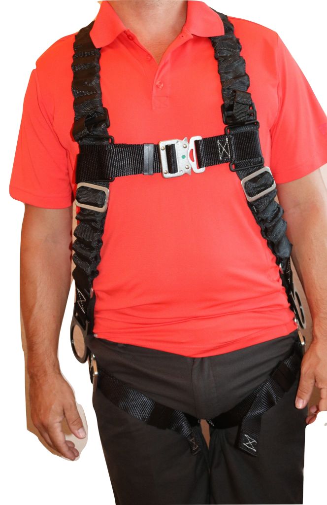 Ultra Pillow-Flex Harness, Quick Release, 3 D-Rings & Padded Leg Straps | UPF-96305QL