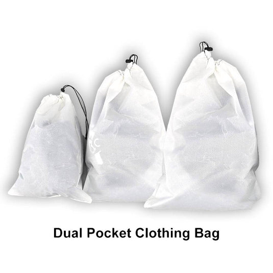 Ultralight Dual Pocket Clothing Stuff Sack Organizer
