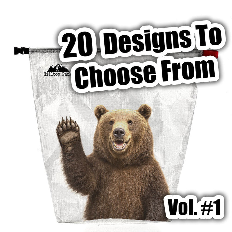 Load image into Gallery viewer, Ultralight Food Bags Fun Prints Vol #1 (D50T fabric)
