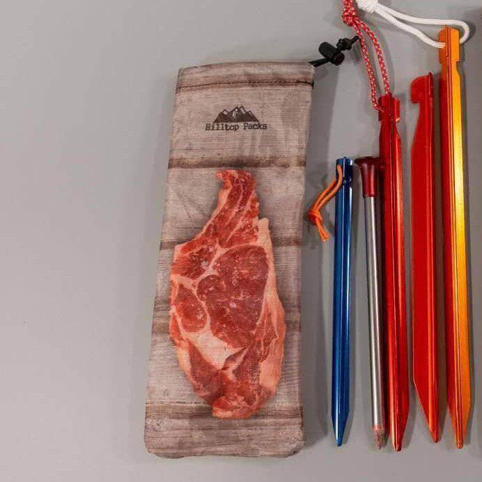 Load image into Gallery viewer, Ultralight Tent Stake Bag Funny Prints
