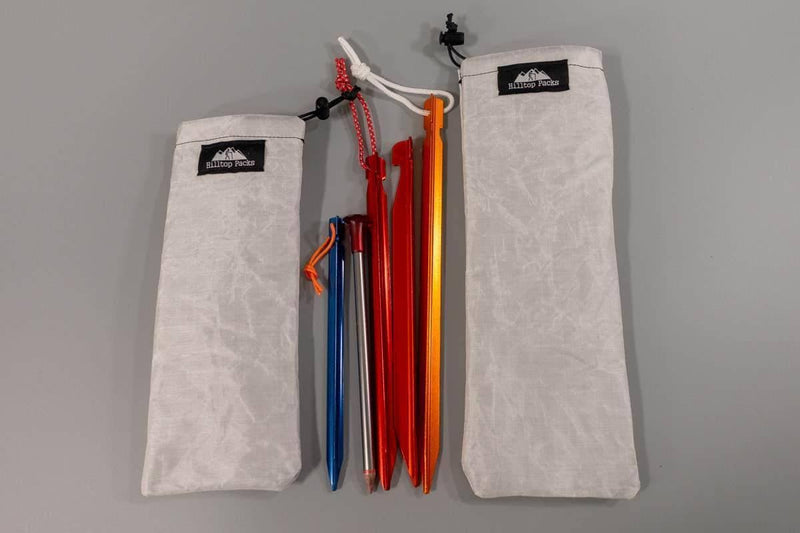 Load image into Gallery viewer, Ultralight Tent Stake Stuff Sack (D50T Tough Stake Bag)
