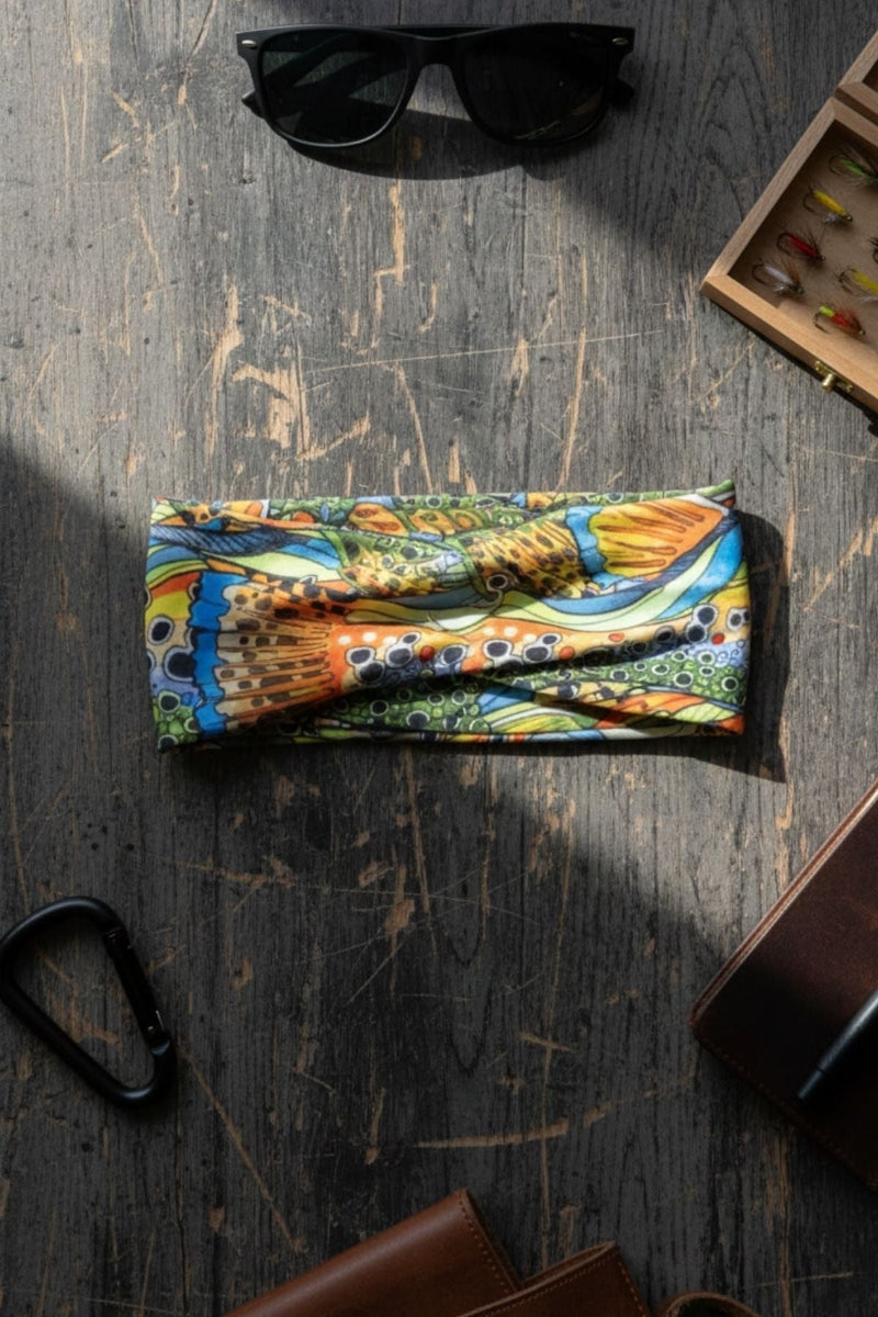 Load image into Gallery viewer, Unbound Brown Jersey Headband
