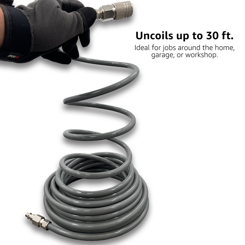 Load image into Gallery viewer, ViperFlow Poly Air Hose Kit - 1/4&quot; x 30 ft.
