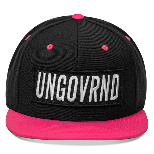 Ungovrnd Oversized Patch Flatbill SnapBack Hat