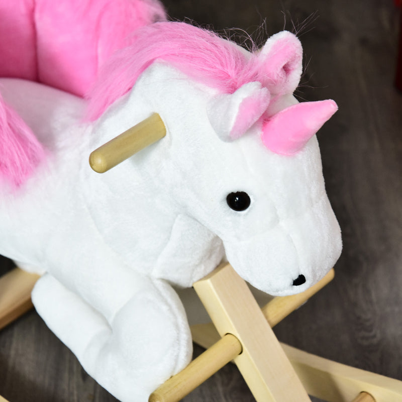 Load image into Gallery viewer, Deluxe Unicorn Rocking Horse Toy for Kids with Lullaby Music
