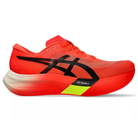 Women's Asics Metaspeed Sky Paris, Sunrise Red/Black, 8 B Medium - Skoutley Outdoors LLC