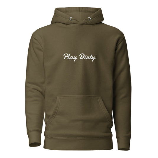 'Play Dirty' Unisex Cozy Hoodie