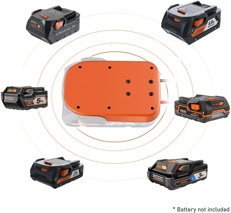 Load image into Gallery viewer, Universal 18V Hyper li-ion Battery Adapter for Ridgid AEG 10X Power Wheels
