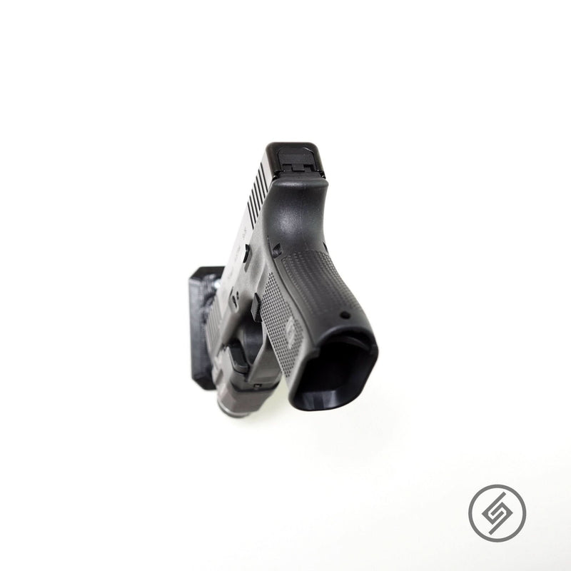Load image into Gallery viewer, Universal Pistol &amp; Suppressor Wall Storage Hook

