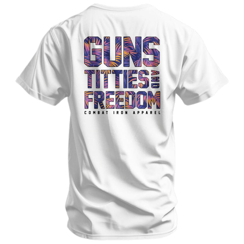 Load image into Gallery viewer, Guns, Titties And Freedom Men's T-Shirt
