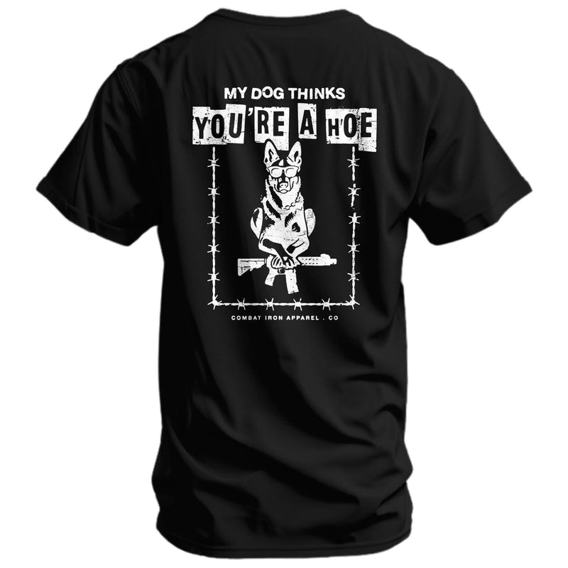 Load image into Gallery viewer, My Dog Thinks You're A Hoe Men's T-Shirt
