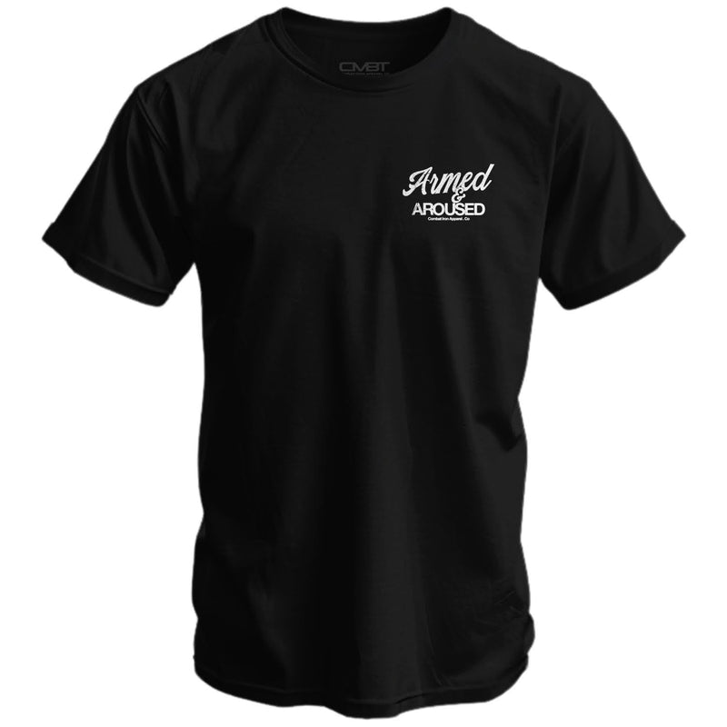 Load image into Gallery viewer, Armed and Aroused  Men's T-Shirt
