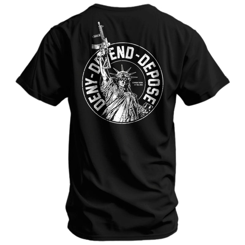 Load image into Gallery viewer, Deny. Defend. Depose Men's T-Shirt
