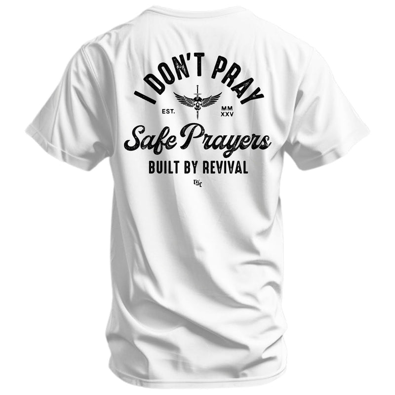 Load image into Gallery viewer, I Don't Pray Safe Prayers Men's T-Shirt
