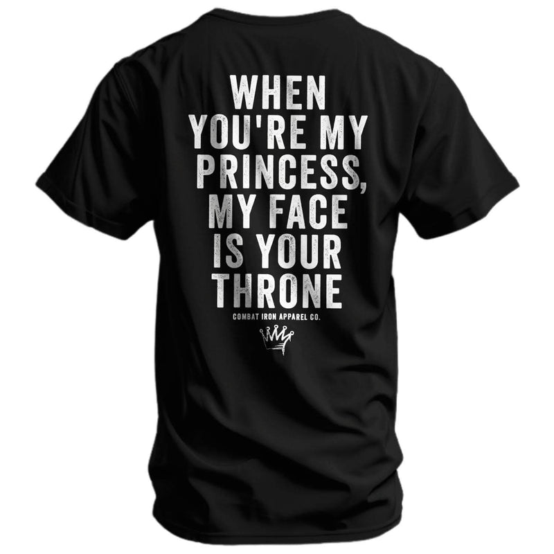 Load image into Gallery viewer, When You're My Princess, My Face Is Your Throne Men's T-Shirt
