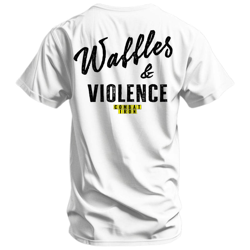 Load image into Gallery viewer, Waffles &amp; Violence Men's T-Shirt
