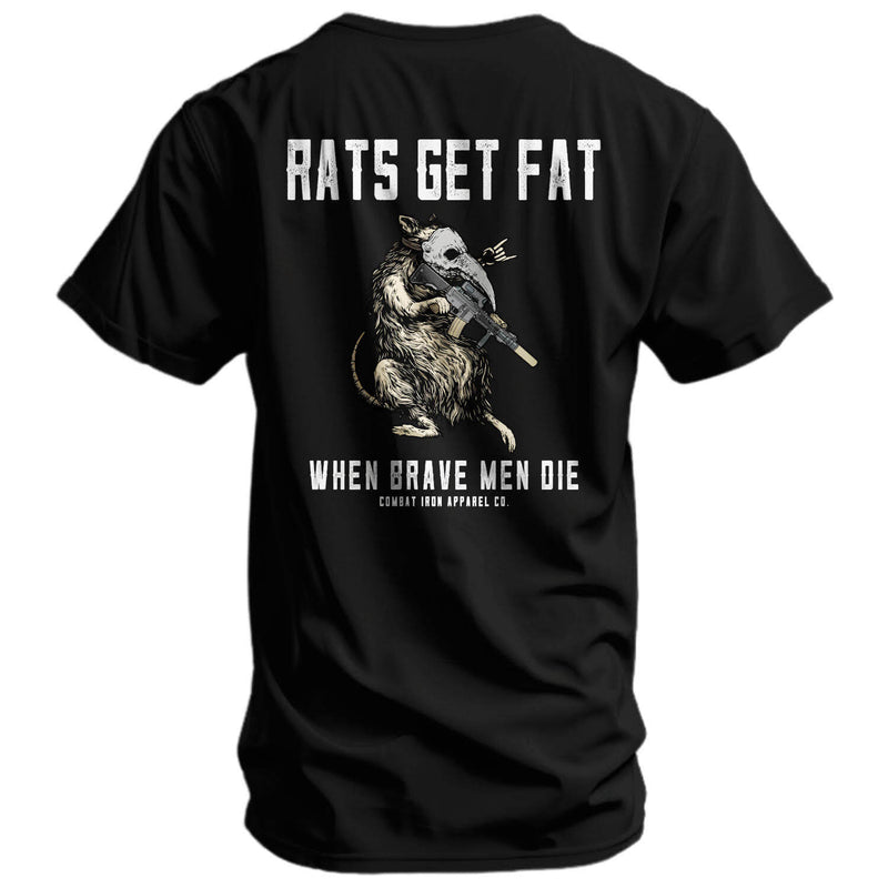 Load image into Gallery viewer, Rats Get Fat Men's T-Shirt
