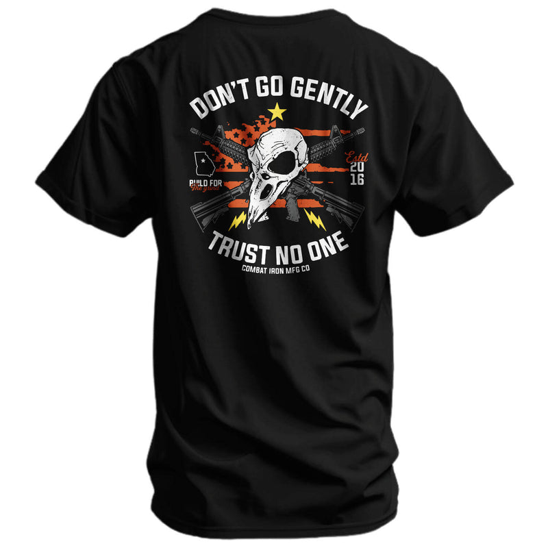 Load image into Gallery viewer, Don't Go Gently. Trust No One Men's T-Shirt
