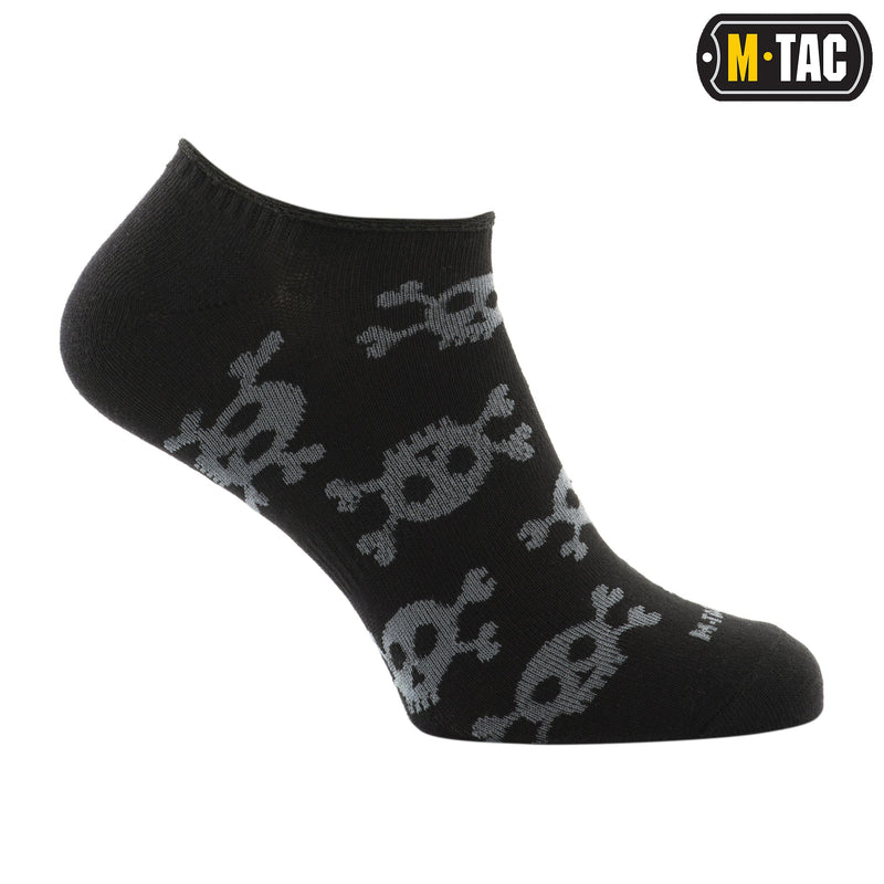 Load image into Gallery viewer, M-Tac Lightweight Summer Socks Pirate Skull
