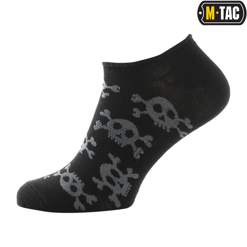Load image into Gallery viewer, M-Tac Lightweight Summer Socks Pirate Skull
