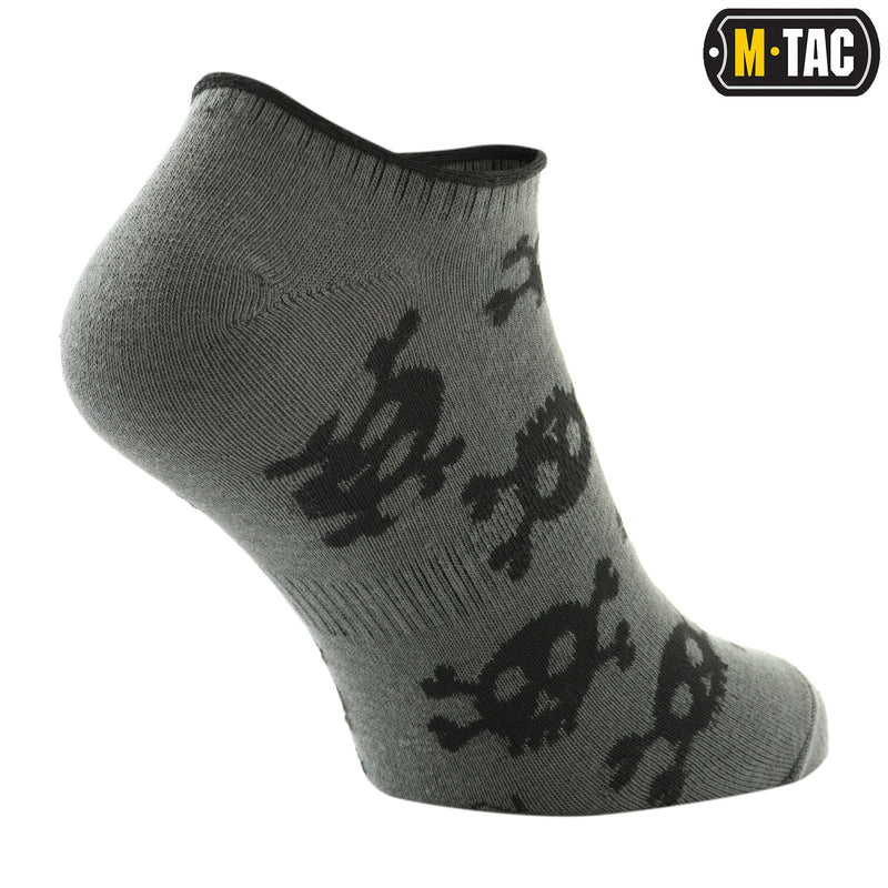 Load image into Gallery viewer, M-Tac Lightweight Summer Socks Pirate Skull

