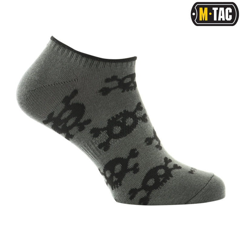 Load image into Gallery viewer, M-Tac Lightweight Summer Socks Pirate Skull

