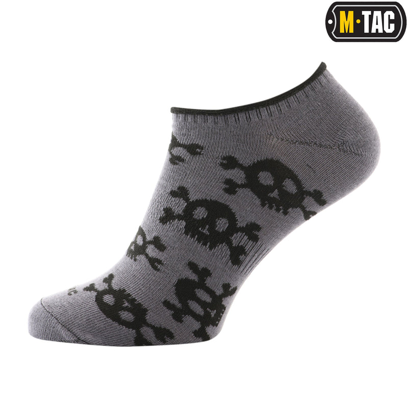 Load image into Gallery viewer, M-Tac Lightweight Summer Socks Pirate Skull
