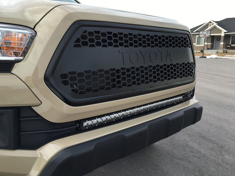 Load image into Gallery viewer, 32" Lower Bumper Flush Slim Light Bar Kit For 2016-2023 Toyota Tacoma
