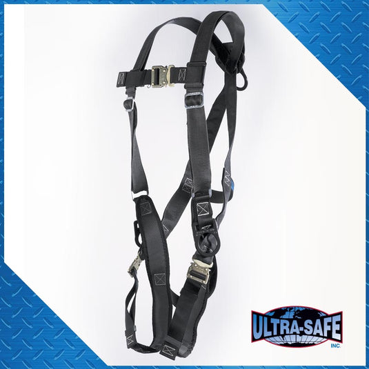 Ultra Pillow-Flex Harness, Quick Release, 3 D-Rings & Padded Leg Straps | UPF-96305QL