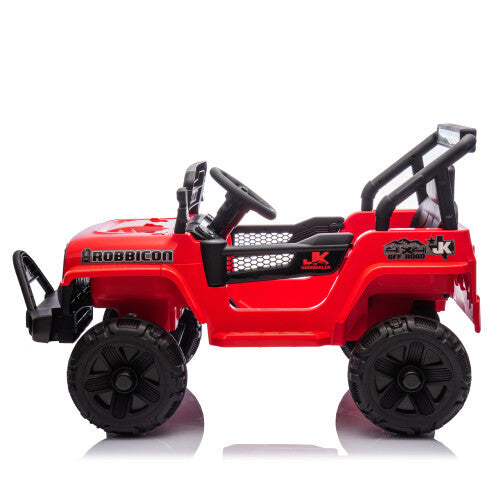 Load image into Gallery viewer, 12V Kids Electric Ride-On Car with Power Wheels and LED Lights

