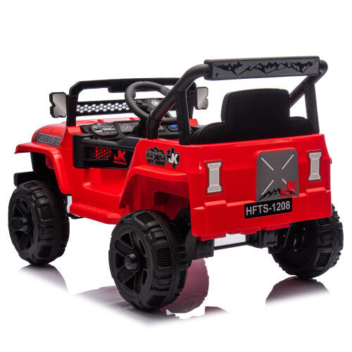 Load image into Gallery viewer, 12V Kids Electric Ride-On Car with Power Wheels and LED Lights
