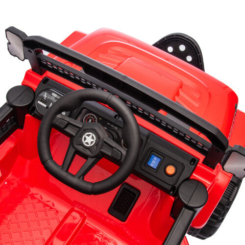 Load image into Gallery viewer, 12V Kids Electric Ride-On Car with Power Wheels and LED Lights
