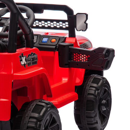 Load image into Gallery viewer, 12V Kids Electric Ride-On Car with Power Wheels and LED Lights
