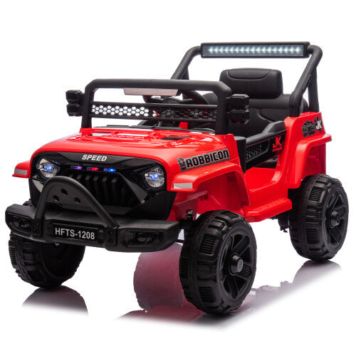 Load image into Gallery viewer, 12V Kids Electric Ride-On Car with Power Wheels and LED Lights
